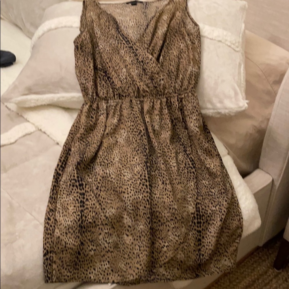 Leopard print dress